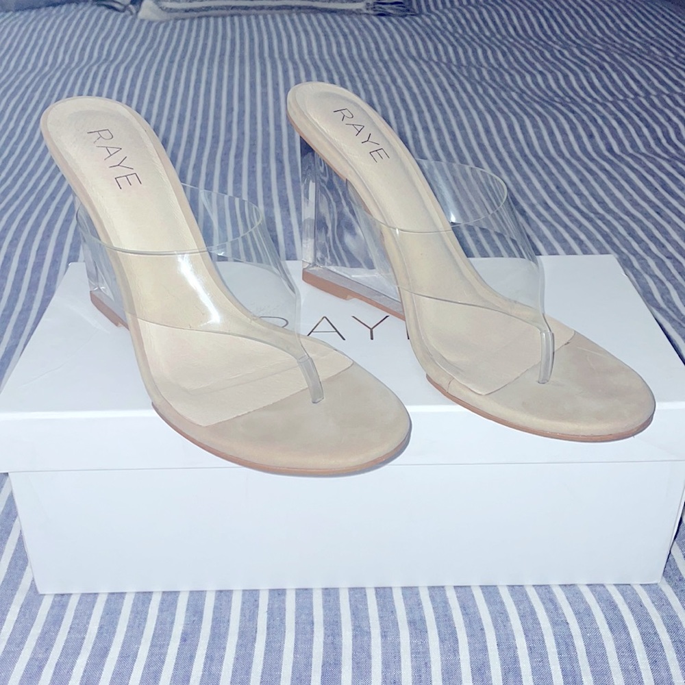 Raye Dotti Heel in Tan